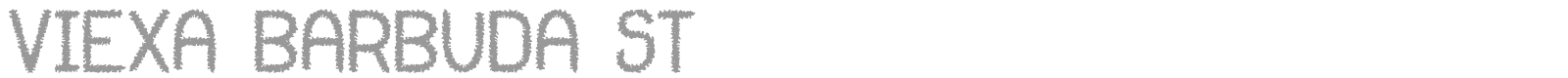 Viexa Barbuda font preview